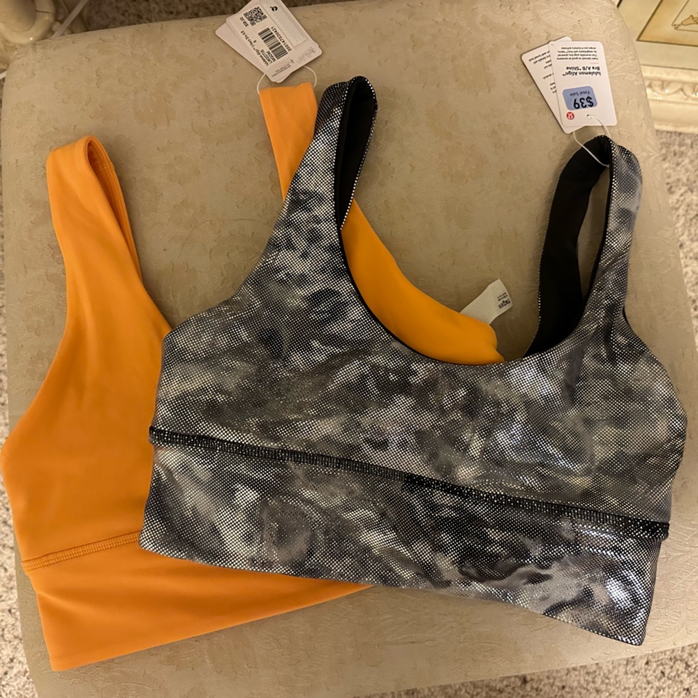 bundle- Lululemon align bra & V neck bra